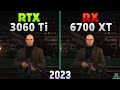 RTX 3060 Ti vs RX 6700 XT - 2023's Latest Games Performance Test (1080p &amp; 1440p)