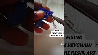 how to fix keychain on resin art