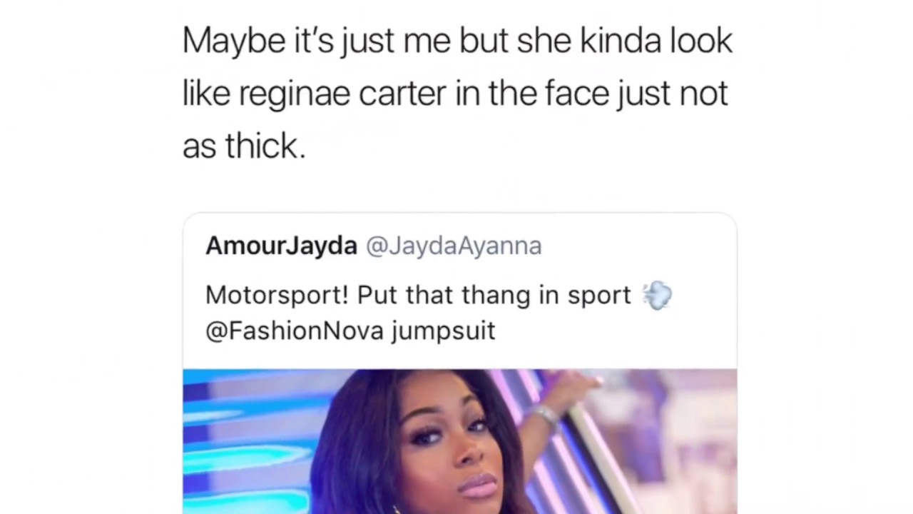 Amour Jayda & Reginae Carter Arguing Over Who Looks Better!!!