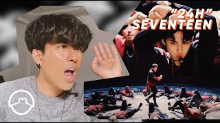 Performer Reacts to Seventeen "24H" Performance Video