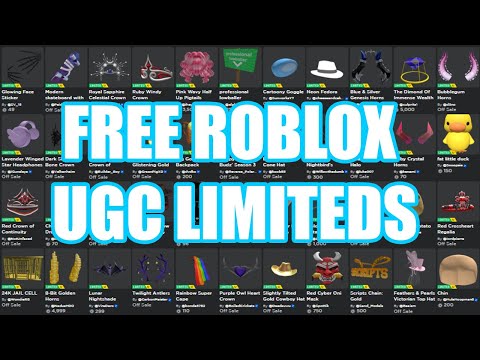 EventHunters - Roblox News on X: NEW FREE UGC Limited OUT NOW