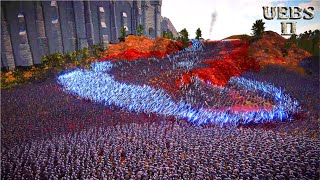 VADERS PROTECT BLUE WAVES FROM 4,000,000 DAEMONETTES | Ultimate Epic Battle Simulator 2 | UEBS 2