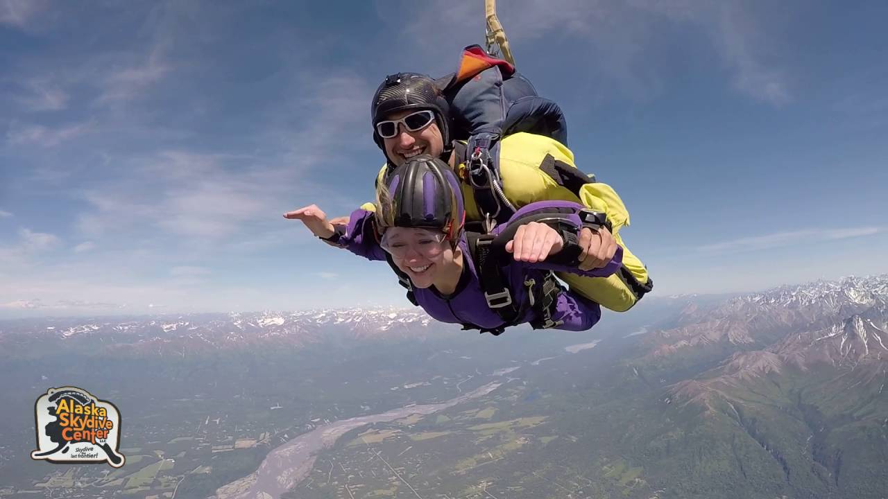 Alaska Skydive Center Tandem for Sara YouTube