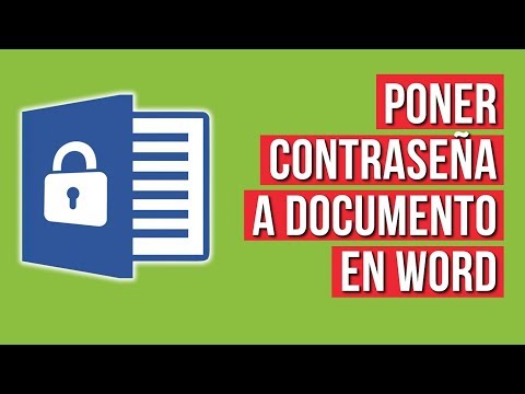 Video: Cómo Poner Una Contraseña En Un Documento De Word