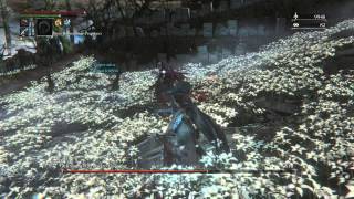Bloodborne How to dodge (Old Hunter's bone)