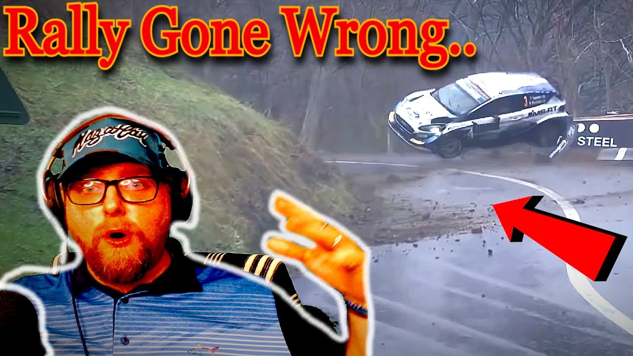 NASCAR Fan Reacts to WRC Rallye Mistakes & Crashes