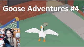 Stage 3 Neighbors Doing The Laundry and Pruning the Roses Gameplay Tutorial - Untitled Goose Game screenshot 2