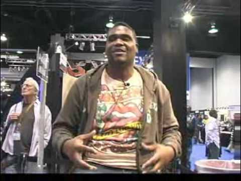 Mike Clemmons Visits The Evans NAMM Booth