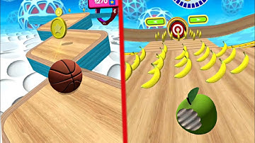 🍌Banana Frenzy 🍌Going Balls Speed Run Mobile Gameplay Walkthrough iOS, Android  Ball  Run (Part 121)