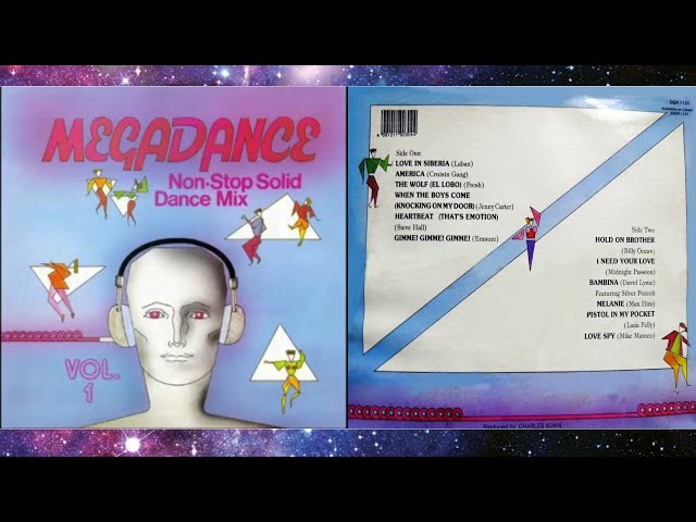 MEGADANCE - VOLUME.1 (non-stop solid dance mix) 1986 italo disco