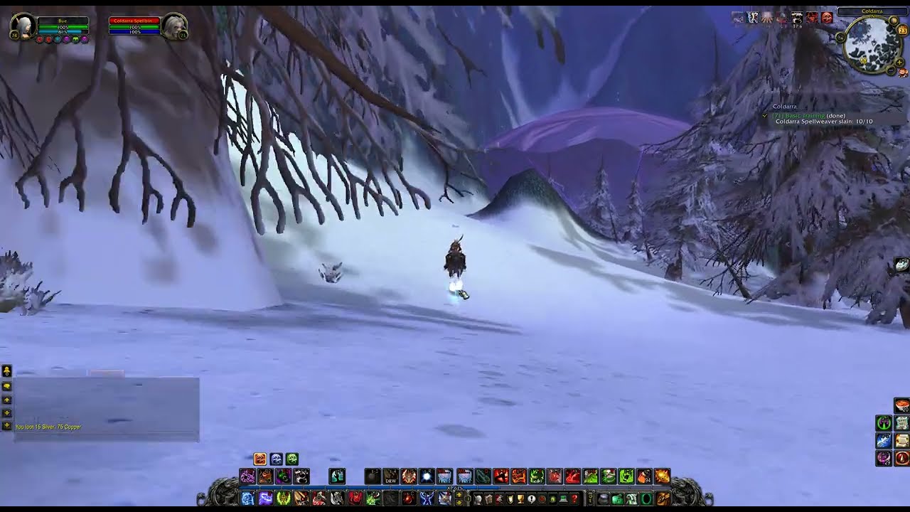 Basic Training, WoW Wotlk Quest YouTube