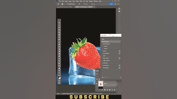 ice cube | photoshop manipulation tutorial