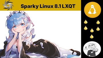 Sparky Linux 8.1 LXQT base Debian 13 Trixie un peso pluma de Linux 😜