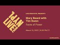 Mary Beard with Tim Gunn: Faces of Power | LIVE from NYPL