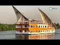 Isis nile cruise  luxury dahabiya in egypt