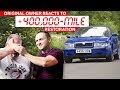 Previous Owner Reacts To The Restoration Of His Old Car