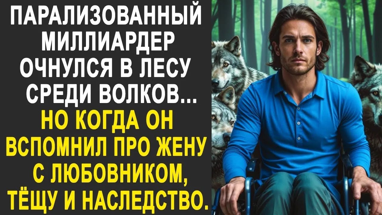 Миллиардер очнулся в лесу среди волков  Но когда он вспомнил про жену с любовником и наследство