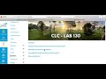 How to login to canvas and enter lab 130