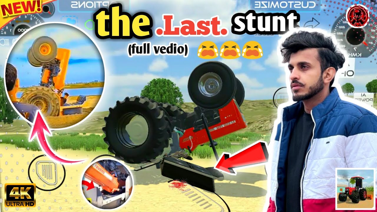 The last stunt || 😭(Neshu bhai)😭 क्या हुआ था || indian vechal simuletar 3d||