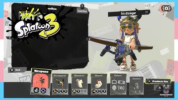 All Ready To Use Weapons & Clothes In Splatoon 3 Splatfest World Premiere
