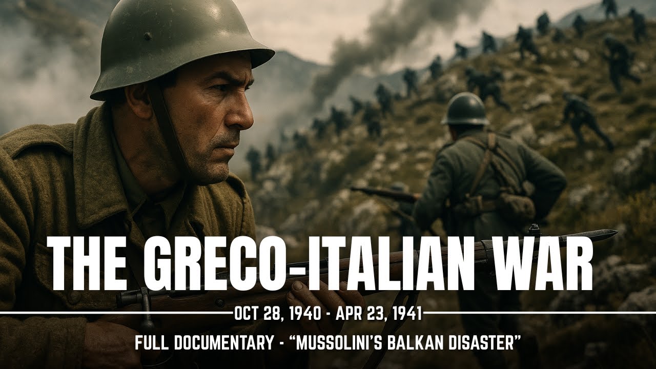 The ENTIRE History of the Greco-Italian War (1940–1941) | WW2 | War Documentary For Sleep