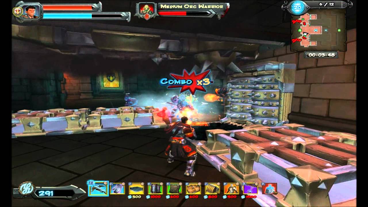 Orcs Must Die! 2 Upstairs Downstairs Nightmare 5 Skull Guide Commentary ...