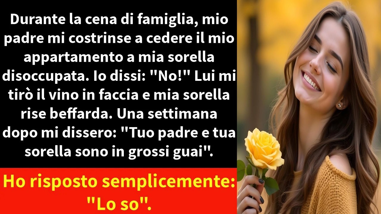 Il bicchiere di vino rosso mi colpì in piena faccia mentre mia sorella Natalie riprendeva tutto in diretta per i suoi follower, e i miei genitori restavano immobili a guardare. Quella notte...