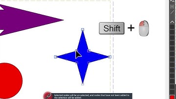 Select multiple nodes - SignCut Draw