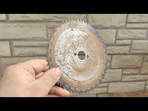 Видео: Никогда не выбрасывай старый диск от циркулярной пилы. Две отличные идеи из хлама !