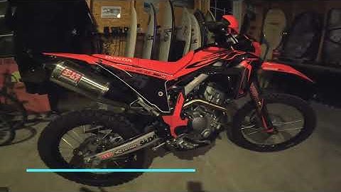 VT Offraod ADV Acerbis Frame Guards on CRF300L