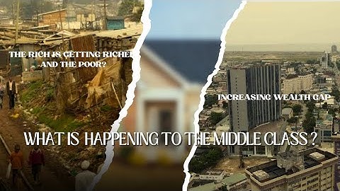 The disappearing middle class