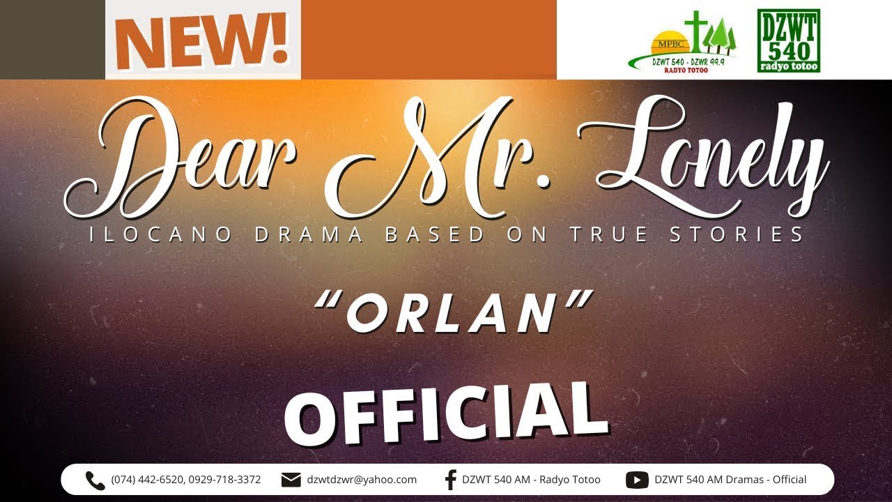 Dear Mr. Lonely - Orlan | August 12, 2025 #DZWTDramasOfficial #DearMrLonely