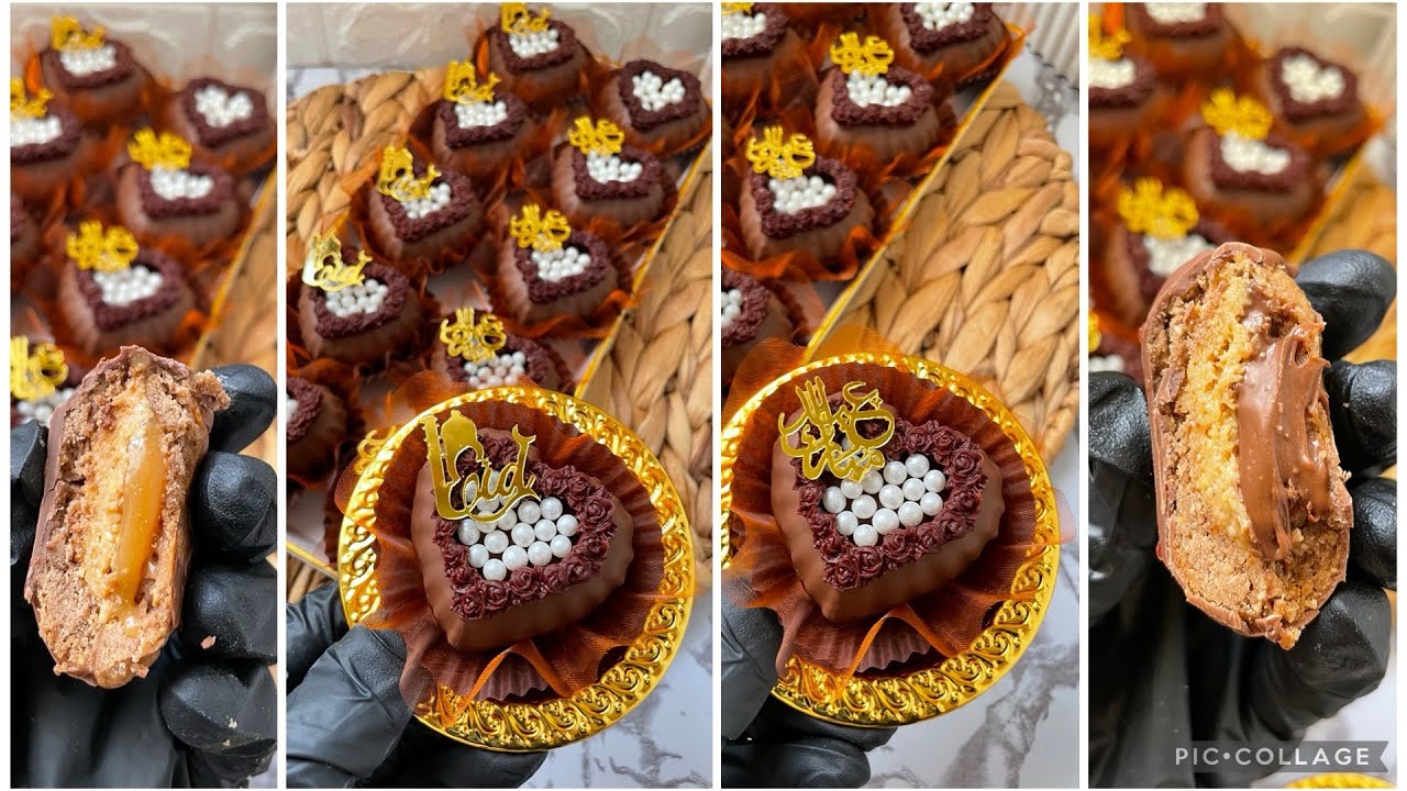 اكسبلور#حلويات - العيد 2025 من كثرة بنتو خلصوهولي قبل العيد قلوب بريستيج يذوبو فالفم بحشو بزاف بنين😋