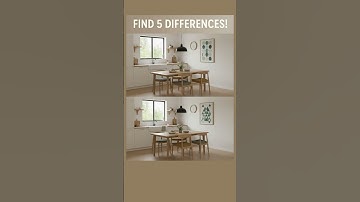 Spot the Difference Puzzle #8 | Can you find them all? 🔍