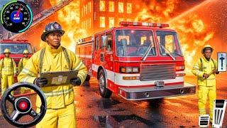 Extreme Fire Truck Simulator 2026 - 911 Firefighter Rescue Game - Android Gameplay screenshot 2