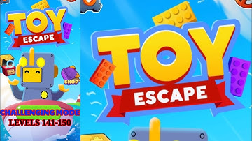 Toy Escape (Challenging) Levels 141-150 | How to complete toy escape challenging levels |