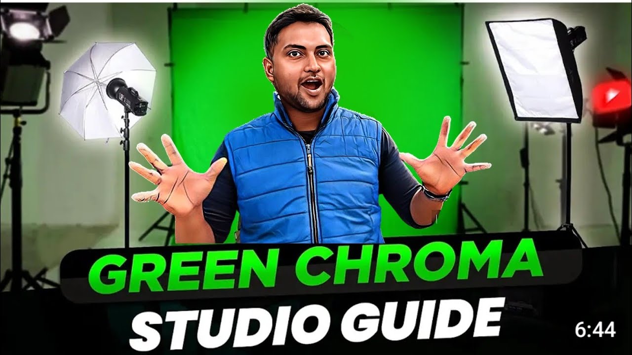 How to Make YouTube Studio | How to make Green screen Videos | 2000 Rs ...