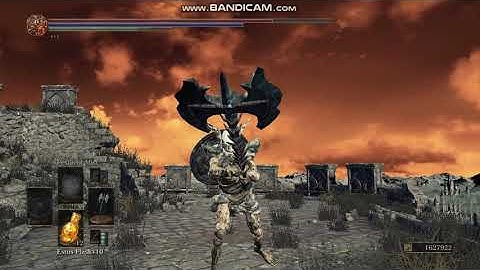 DarkSoulsIII Cinders Mod Gargoyle Tail Axe Testing