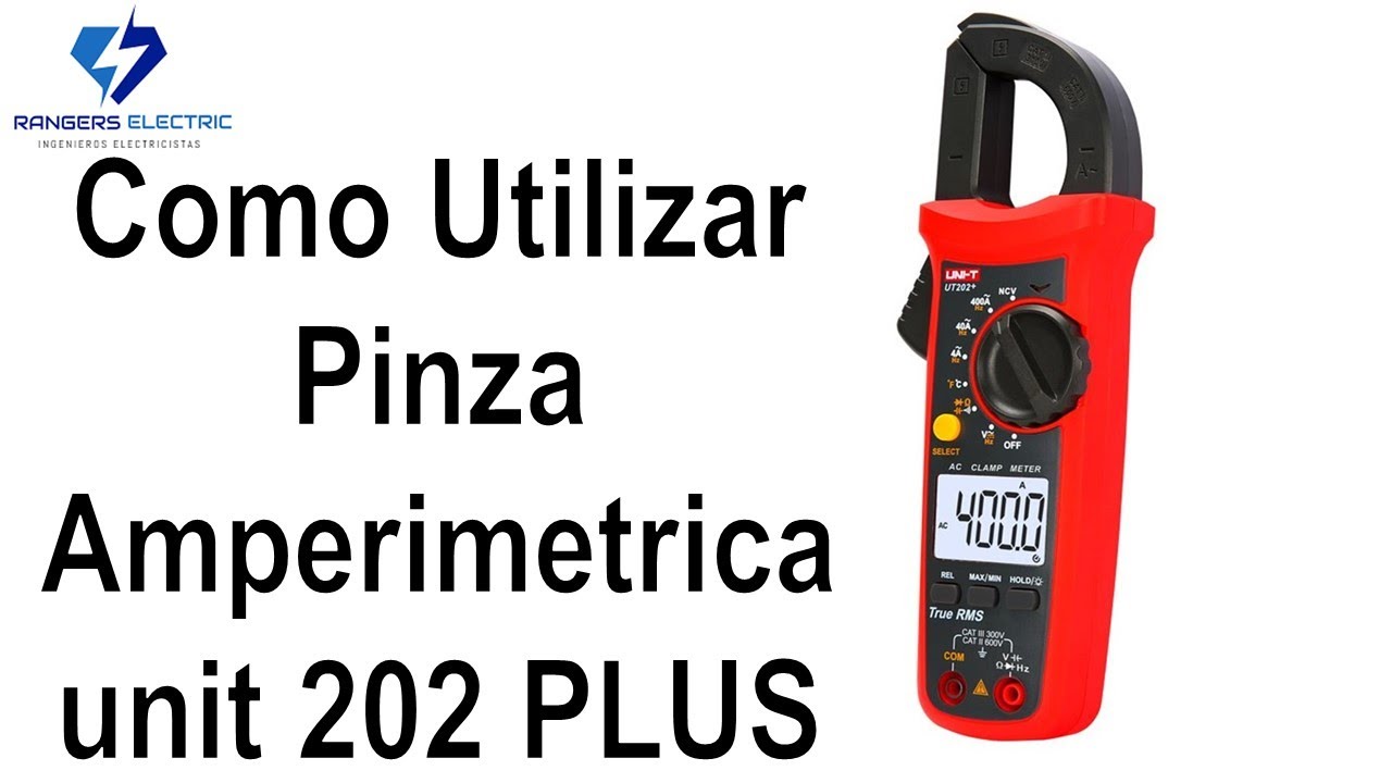 Pinza amperimétrica digital Uni-T UT202 400A