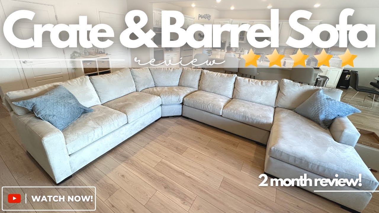 How to Clean a Couch: Our Crate & Barrel Sofa - Love & Renovations