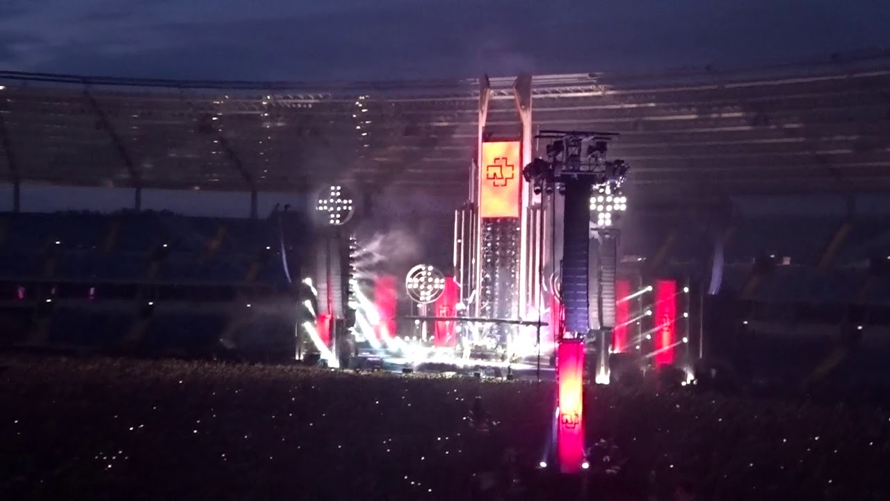Rammstein - Links 2 3 4 - Chorzów 2019 - YouTube