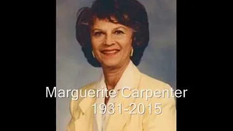 In Memory of Marguerite Carpenter