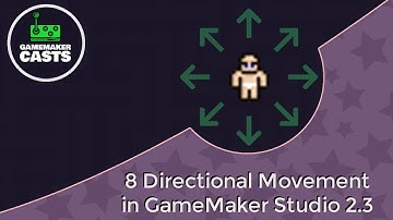 8 Directional Movement in GameMaker Studio 2