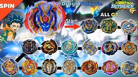 베이블레이드 버스트 진검 드라고 발키리 VS 올 진검 마라톤배틀 Beyblade Burst GT Drago Valkyrie VS Season 4 marathon battle 