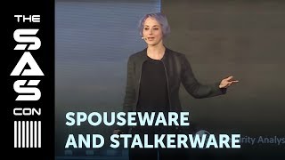 #Spouseware and #Stalkerware: Where Do We Go from Here? Eva Galperin at #TheSAS2019