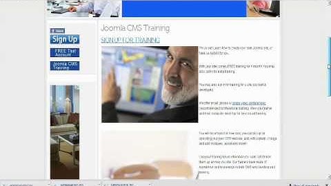 Joomla CMS Introduction