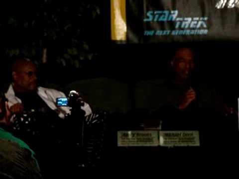 DragonCon 2008 - Star Trek - Avery Brooks and Mich...