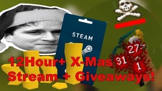OSRS | 12Hour+ X-Mas stream + Giveaways (Entries CLOSED)