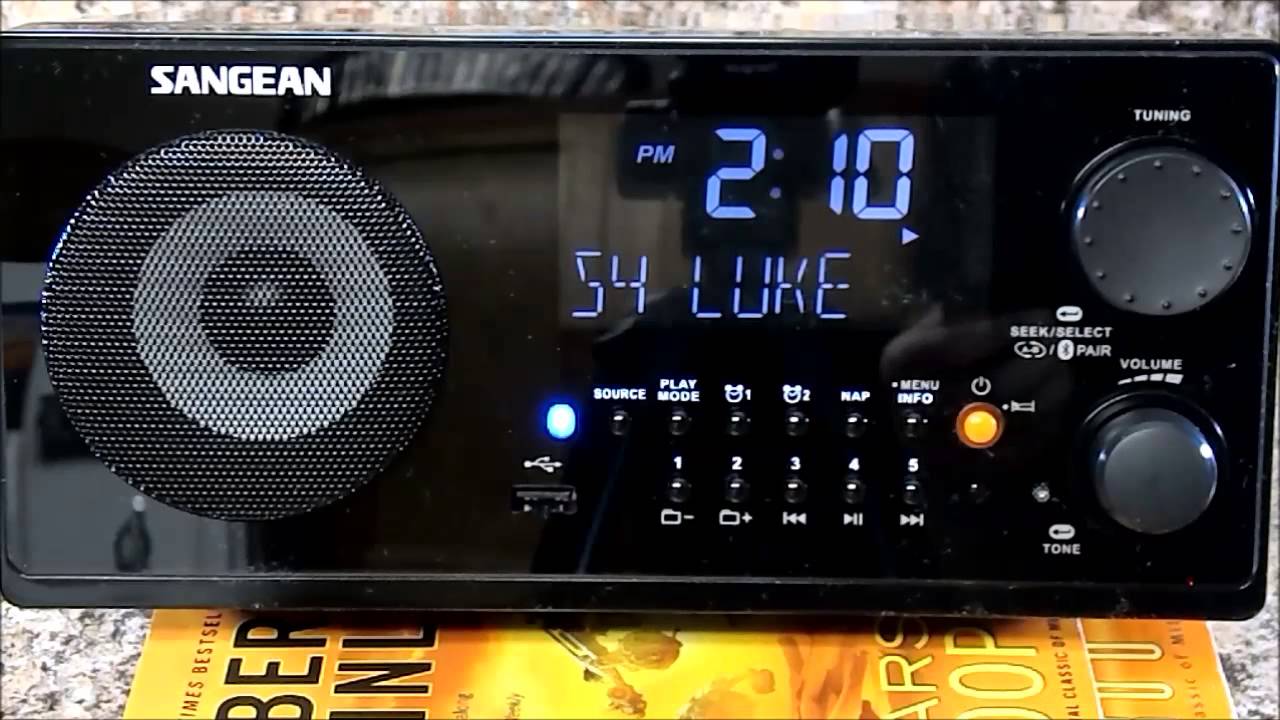 Review and Unboxing: Sangean WR-22BK AM/FM-RDS/Bluetooth/USB Table-Top  Digital Tuning Receiver