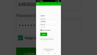 IMC app problem in sign in solved step by step. screenshot 2